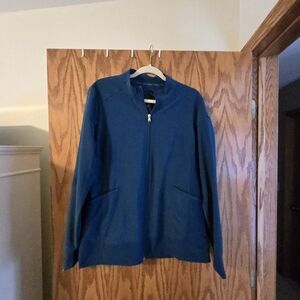 Cherokee Blue Full-Zip Sweatshirt